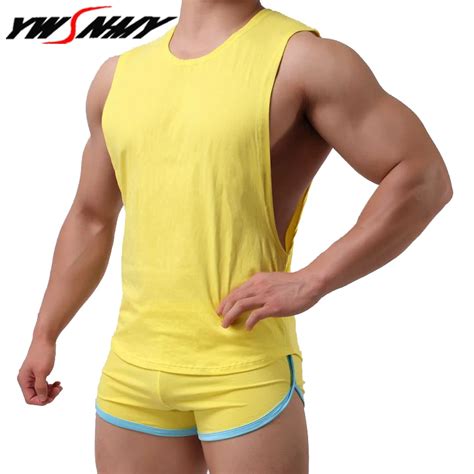 Buy Hot Sale Mens Sexy Cotton Casual Tank Top Men