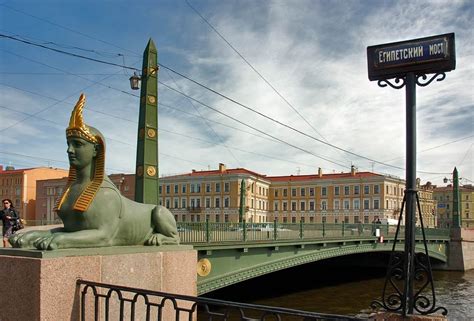 Египетский мост в санкт петербурге - 83 фото