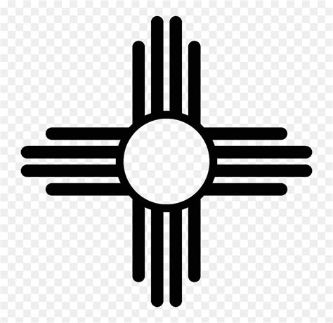 Zia Sun Symbol - Native American Sun, HD Png Download - vhv