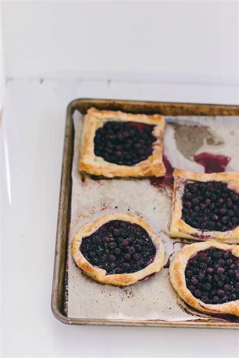 3 Step Blueberry Puff Pastry Tart Handmade Charlotte