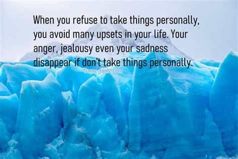 How To Avoid Taking Things Personally Motivational Blog