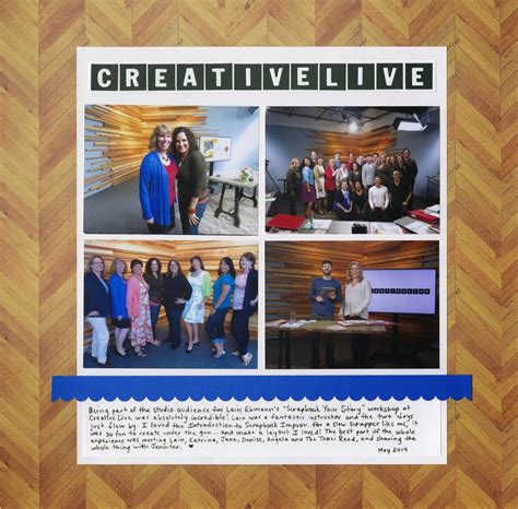 Cindy Derosier My Creative Life Creativelive Scrapped