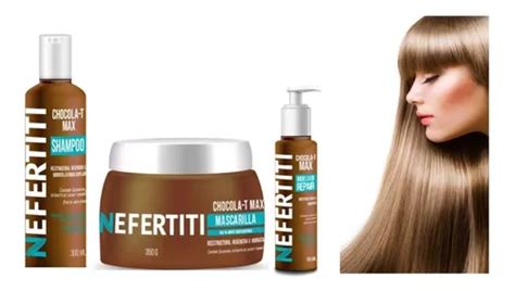 Kit Nefertiti Chocola T Max Shampoo Mascarilla Y Bioelixir