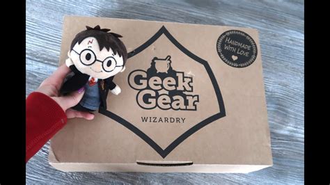 Harry Potter World Of Wizardry Geek Gear Box Unboxing February 2019