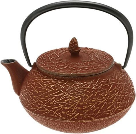 Amazon Iwachu Japanese Iron Teapot Tetsubin Gold And Purple