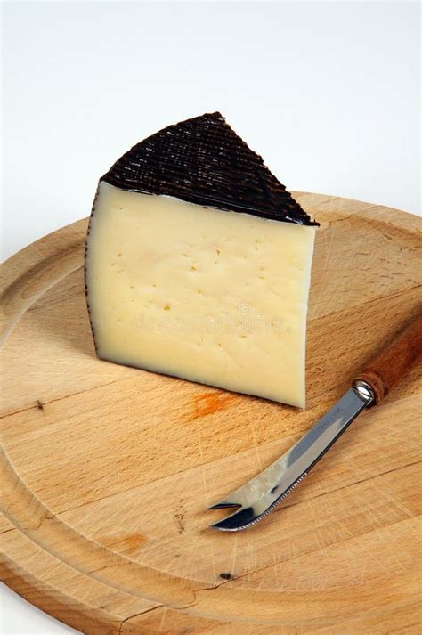 Spaanse Manchego Kaas Stock Afbeelding Image Of Kazen