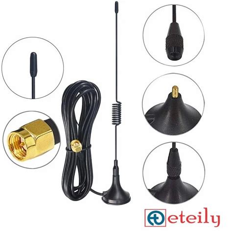 Gsm Dbi Magnetic Antenna With Rg L Mtr Cable Sma M St