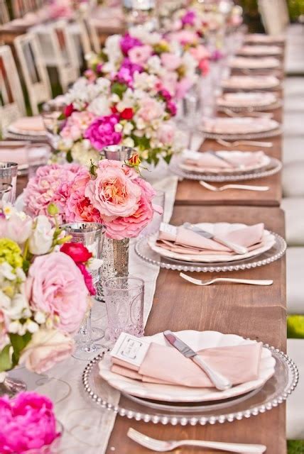 A Beautiful Pink Tablescape Tantalizing Tablescapes Table Settings