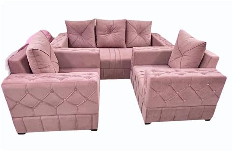 Seater Pink Sofa Set At Rs Set In Gurugram Id