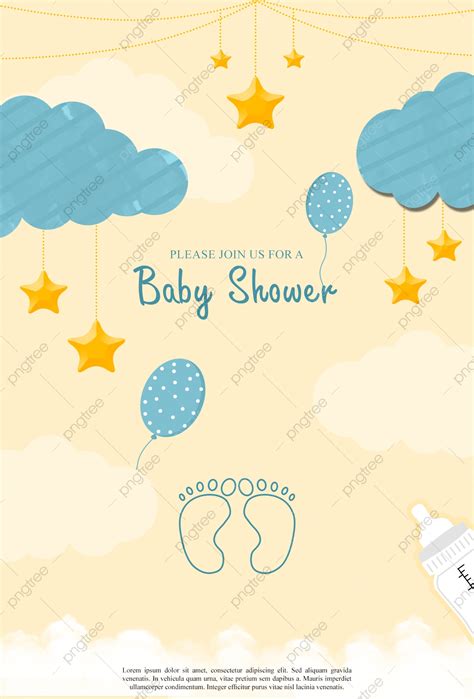 El Top Imagen Fondos Plantilla Para Tarjetas De Baby Shower