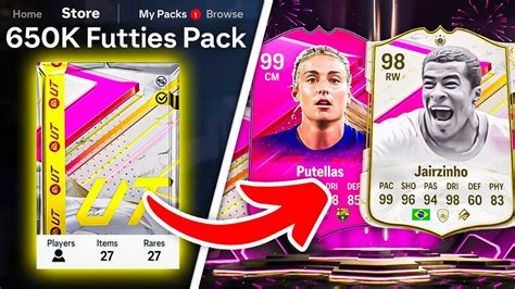 K Guaranteed Futties Packs Fc Ultimate Team Youtube