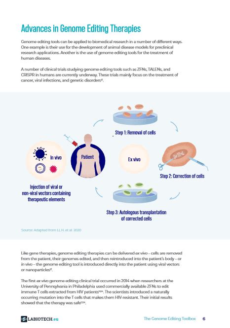 Genome Editing Tools Report Labiotech Eu