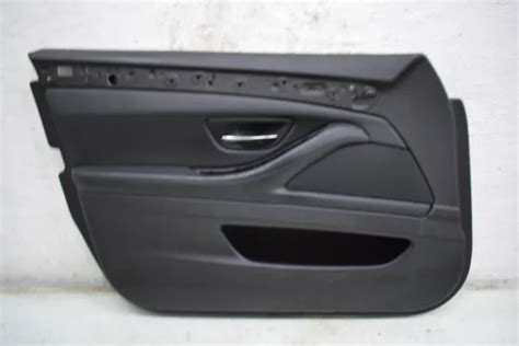 PANNEAU PORTIÈRES AVANT Gauche BMW 5er F11 Cuir Noir 459053 EUR 154 48