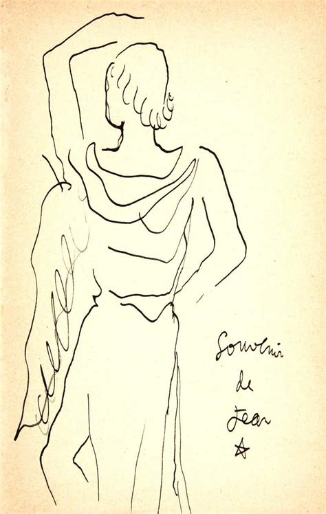 Jean Cocteau Drawings And Watercolor Paintings 19 For Sale At 1stdibs