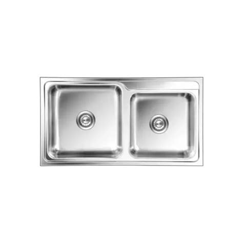 Buy Nirali Silent X Inch Glossy Finish Stainless Steel Double Bowl