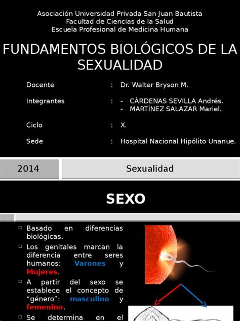 Fundamentos Biologicos De La Sexualidad