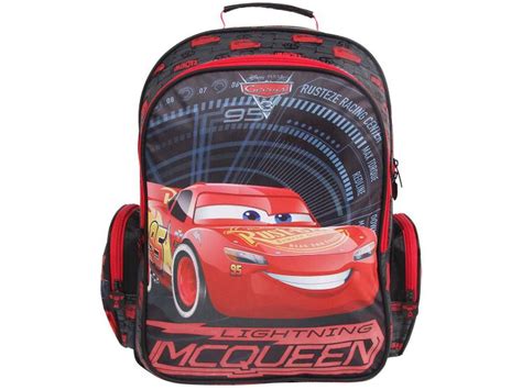 Mochila Infantil Escolar Tam G Dermiwil Carros Disney Pixar