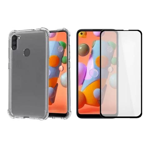 Capinha Antichoque Vidro 3D Para Samsung Galaxy A11 M11 HRebros