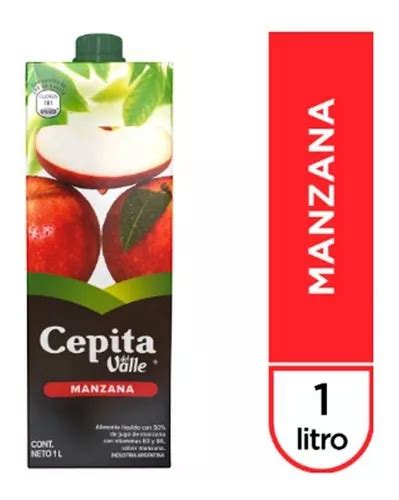 Pack X Unid Jugo Manzana Lt Cepita Jugos P Beber