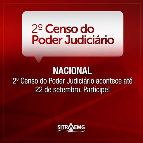 2º Censo do Poder Judiciário acontece até 22 de setembro Participe