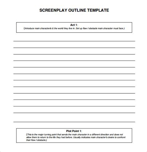 Free 5 Screenplay Samples In Pdf Ms Word