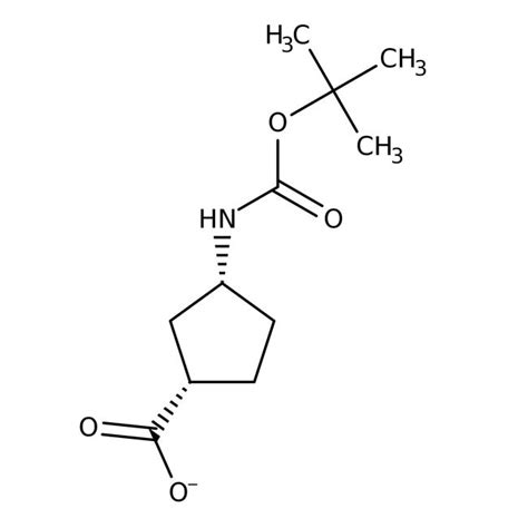 1S 3R 3 Boc Amino Cyclopentanecarboxylic Acid 95 Thermo