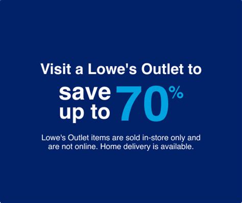 LOWE'S OUTLET OF AVON, MA - Store # 3574