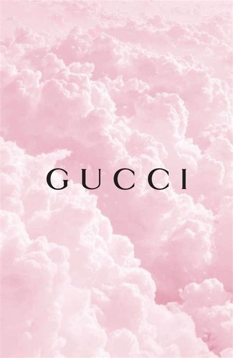 Pink Gucci Logo Wallpaper