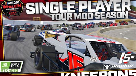 Single Player Whelen Tour Mods South Boston IRacing NASCAR YouTube