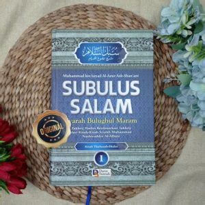 Buku Subulus Salam Syarah Bulughul Maram Satu Set Jilid