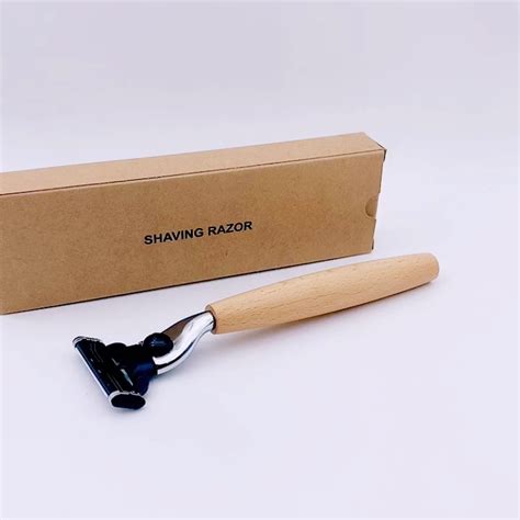 New Style Triple Blade Razor Wooden Handle 3 Blade Bamboo Razor Buy