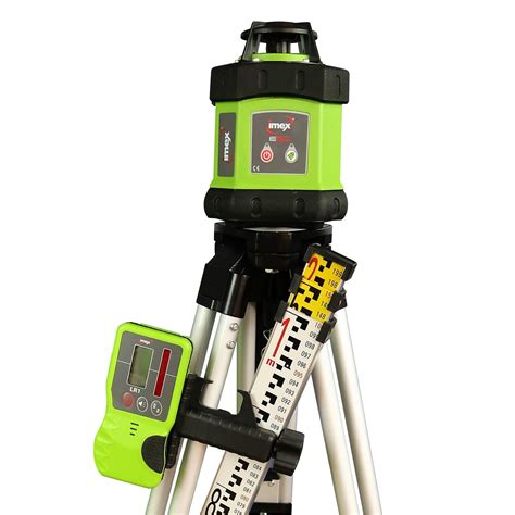 Imex E K Read Beam Construction Rotary Laser Level Kit Receiver