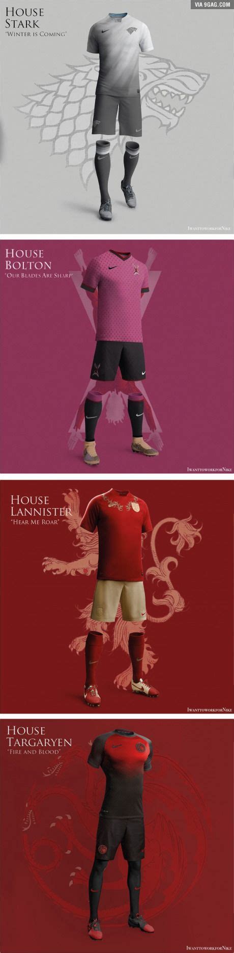 Me Of Thrones Football Jerseys By Fashion Designer Nerea Palacios