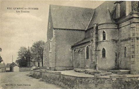 Quarr Les Tombes Quarre Les Tombes Les Tombes Carte Postale