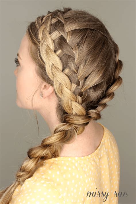 Dutch Waterfall Dutch Merged Braid