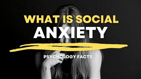 Social Anxiety What Is Social Anxiety Disorder Psychology Facts