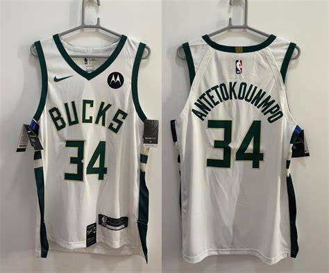 Original Nba Mens White Au Milwaukee Bucks 34 Giannis Antetokounmpo