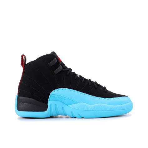 Air Jordan 12 Retro GS Gamma Blue 153265 027 Laced