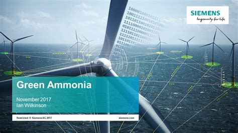 The Role Of Green Ammonia In Decarbonising Energy Systems Practical