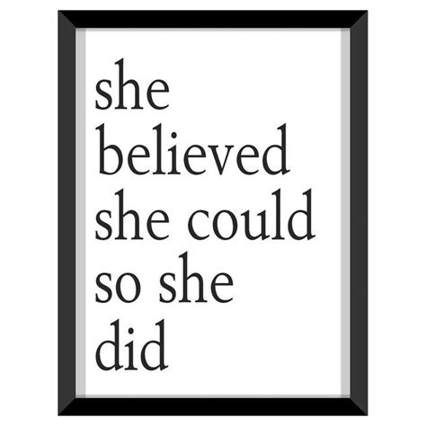 Motivational Black White Framed Wall Art White Frames Wall Frame