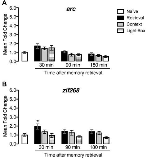 Expression Of Immediate Early Genes In Amygdala After Retrieval A