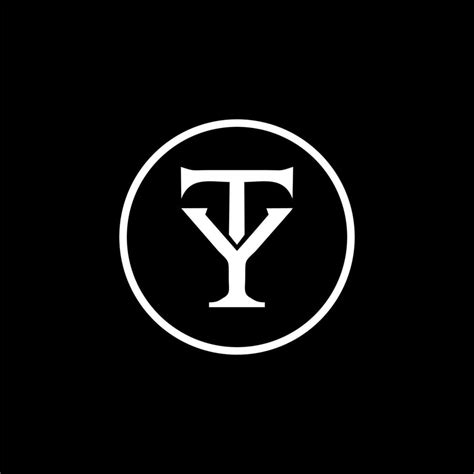 Letter Ty Logo Design 19849286 Vector Art At Vecteezy