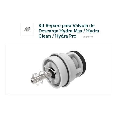 Reparo Para Válvula De Descarga 2550 Hydra Max Clean Pro 1 1 2 E 1 1 4