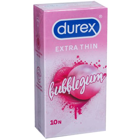 Wholesale Durex Extra Thin Bubblegum Condoms Pack Of Online