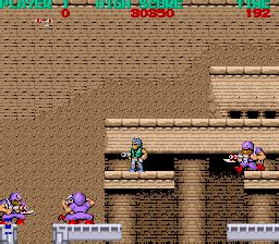 Screenshot Of Bionic Commando Arcade Mobygames