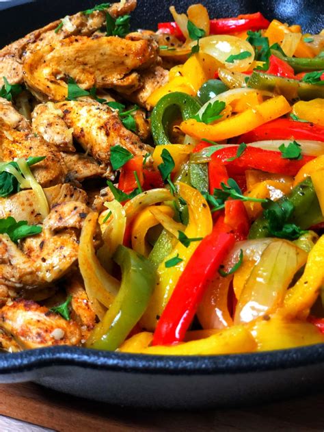 Fajitas Z Kurczakiem W Stylu Keto