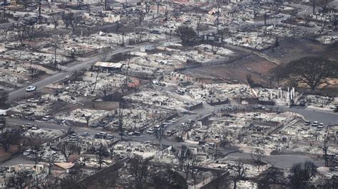 Maui Devastated By Wildfire Towns Destroyed At Least 36 Dead Wtsp