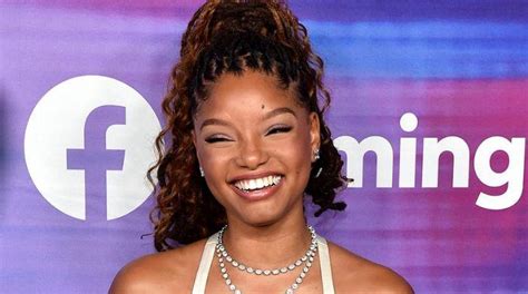 Halle Bailey Covered In Mud While Vacationing In St Lucia Photo