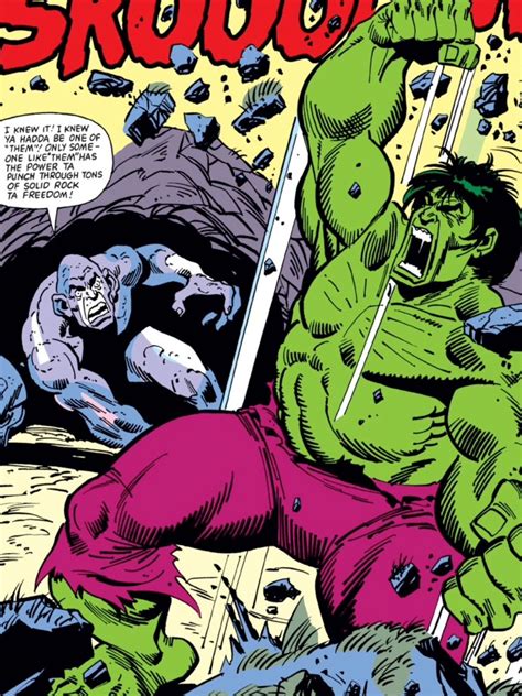 Comic Book Artwork The Hulk Battles The Absorbing Man Comic Book