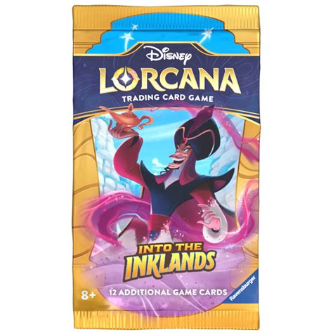 Lorcana Tcg Into The Inklands Booster Pack Card Games Miniature